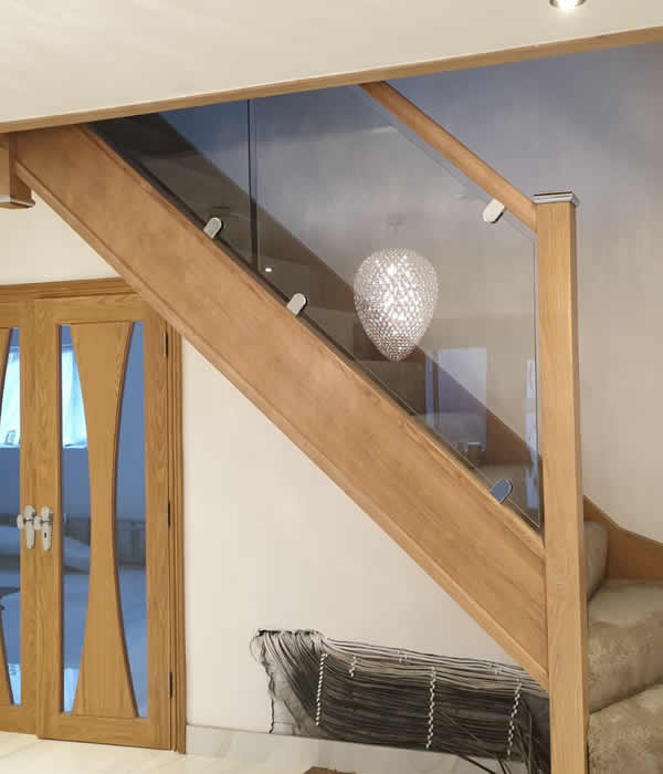 glass staircase manufacturer north west