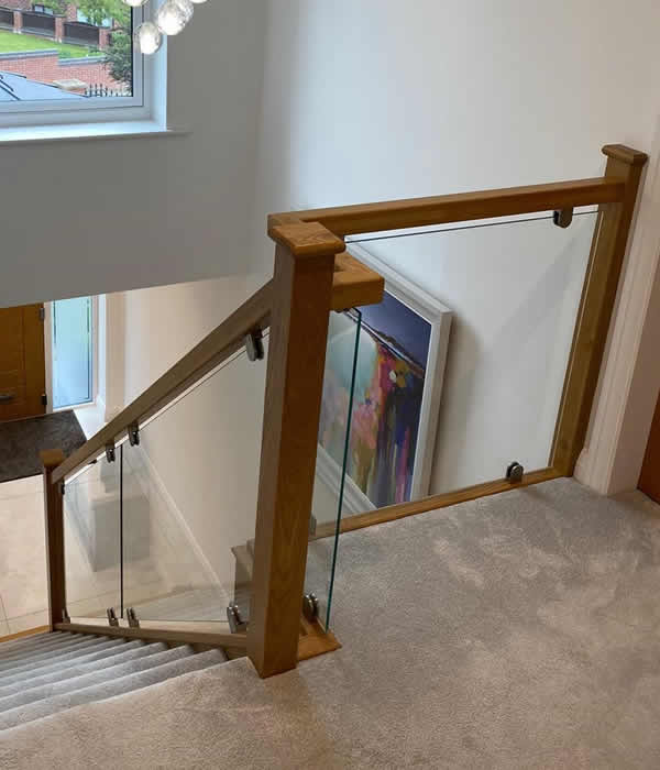 oak staircases designs north west